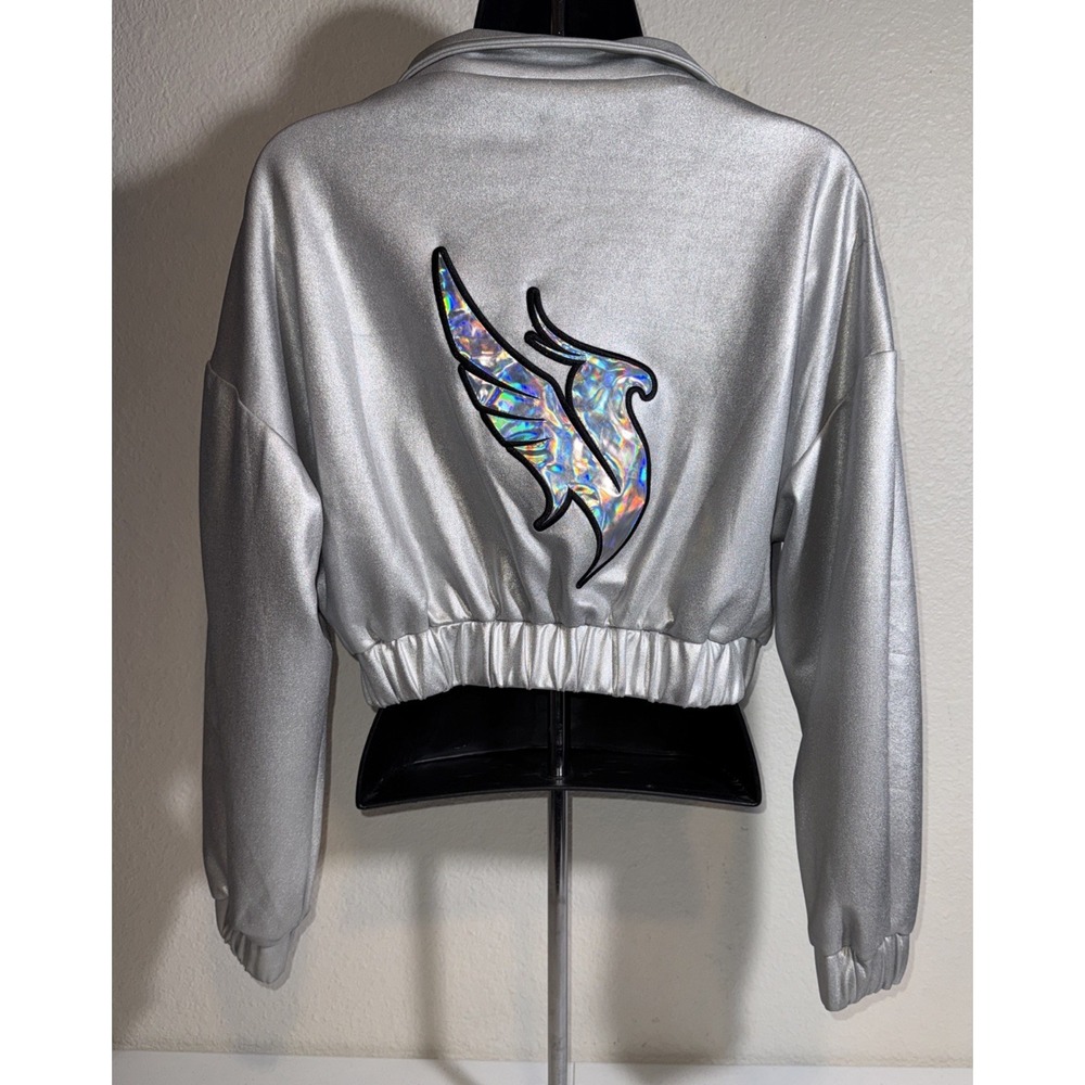 ILLENIUM Ascend Tour Rare Holographic Phoenix Jacket XS EDM Raver Festival Merch